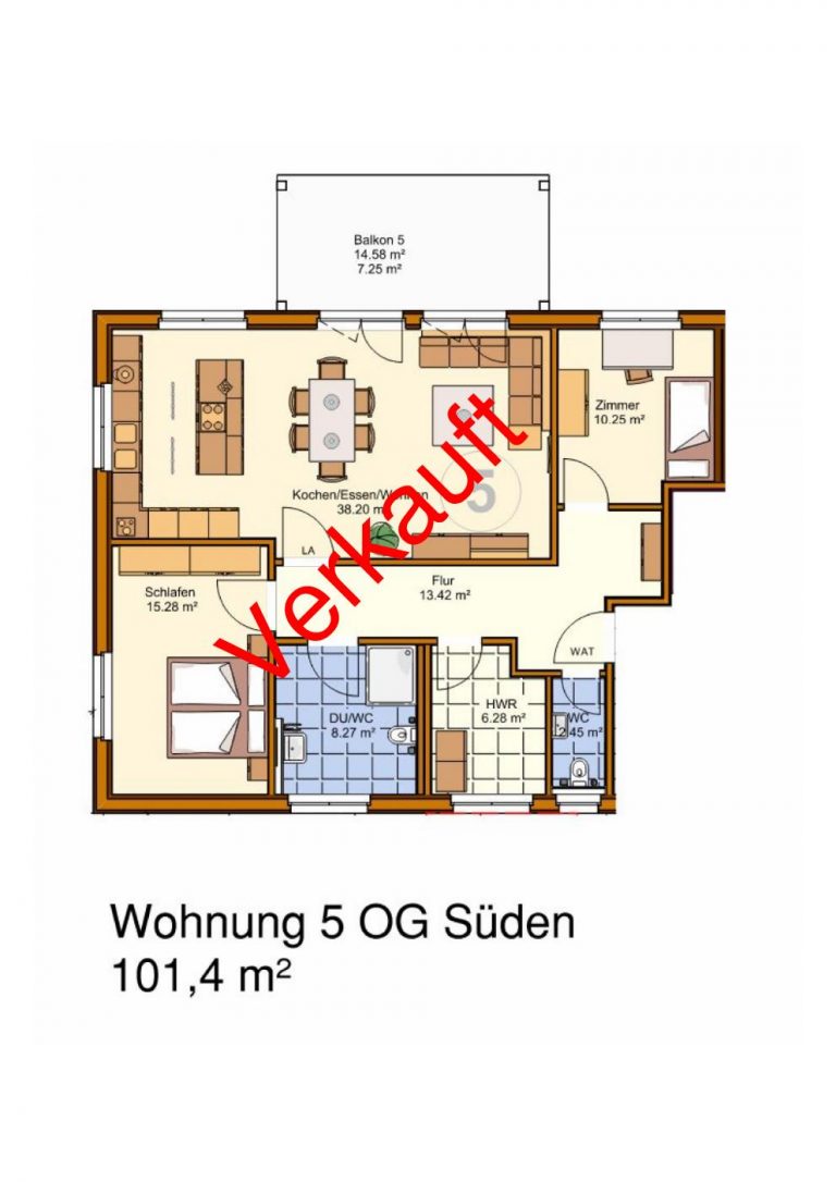 Wohnung 5 verkauft